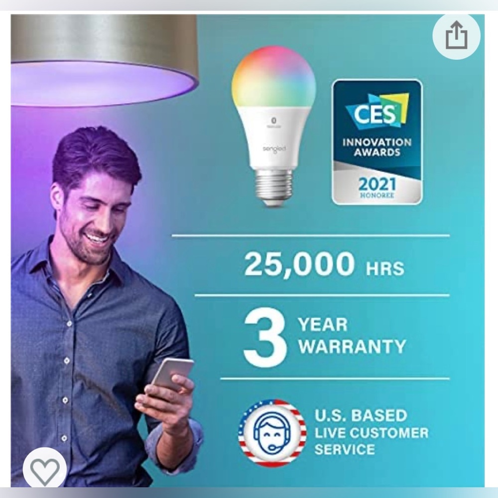 NEW - Sengled Smart LED Light Bulb - Picture 5 of 9